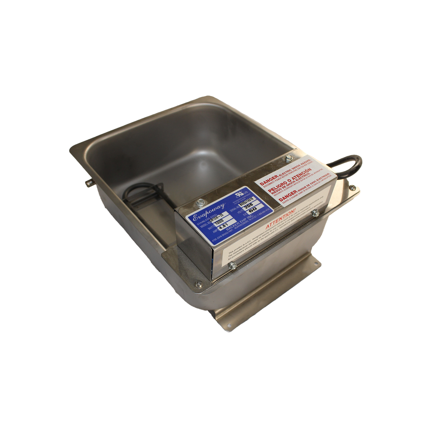 dm10W-2s-evapoway-condensate-pan-rear-view-with-cord-attached
