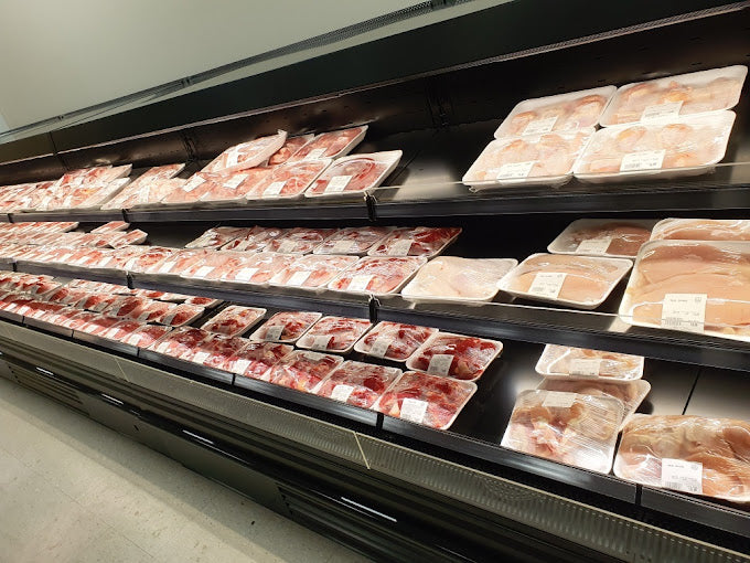 Horizontal Open Refrigerated Display Lineup - Low Profile Purecold Inspiration