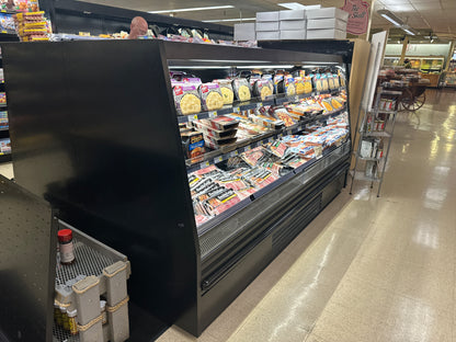 Horizontal Open Refrigerated Display Lineup - Low Profile Purecold Inspiration