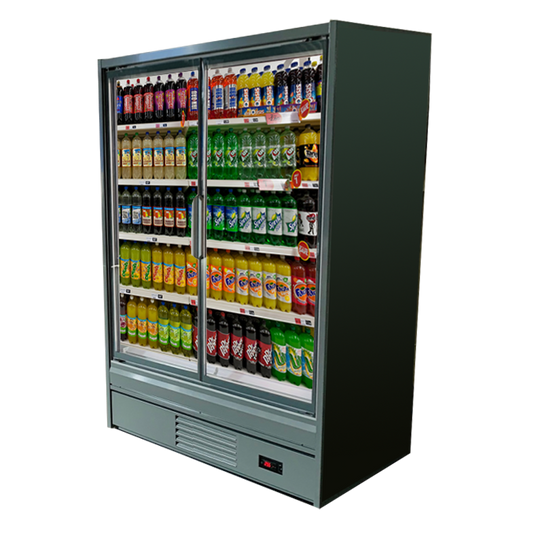 Purecold ICON 61.5" Glass 2-Door Cooler